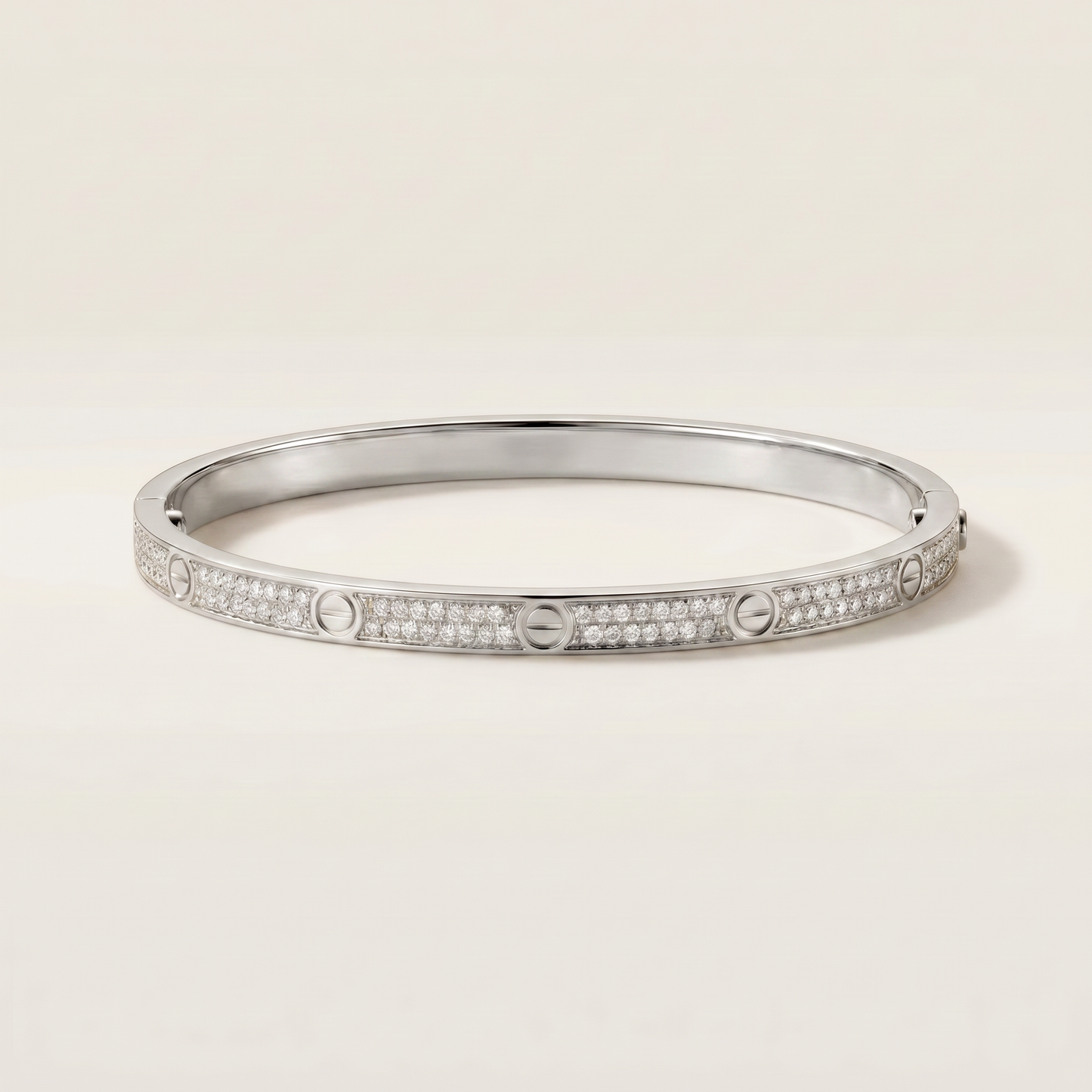 Small Love Diamonds Paved Bracelet