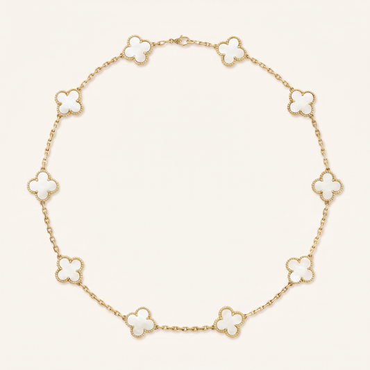 Alhambra 10 Motifs Mother Of Pearl Necklace