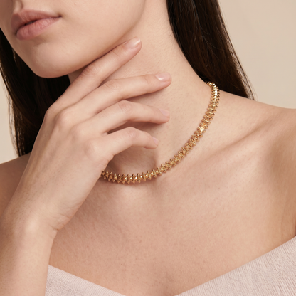 Clash De Stud Link Necklace