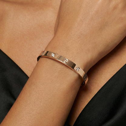 Elegant Love 4 Diamonds Bracelet