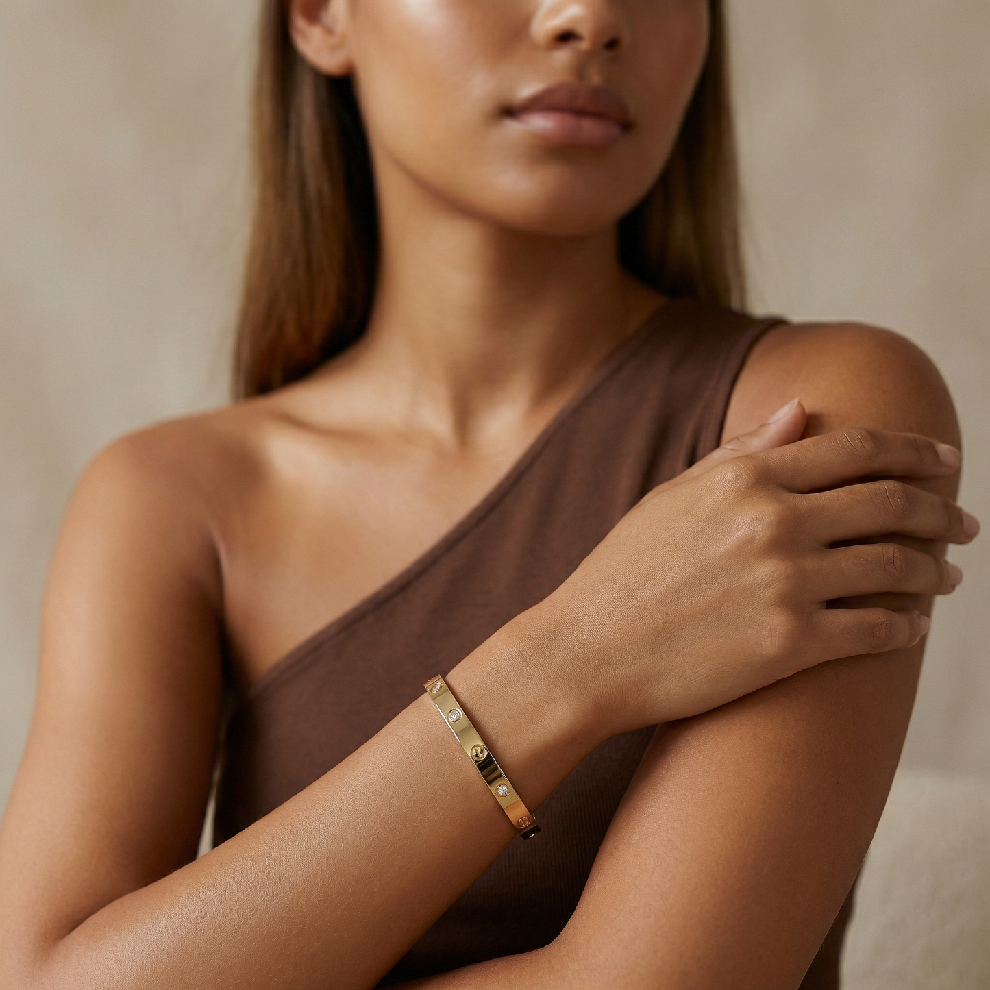 Elegant Love 4 Diamonds Bracelet