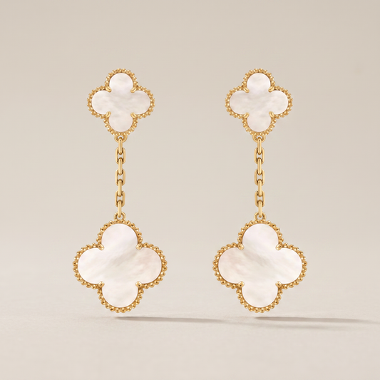 Magic Alhambra Earclips Earrings