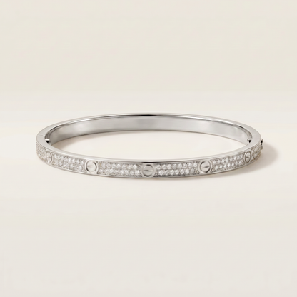 Small Love Diamonds Paved Bracelet