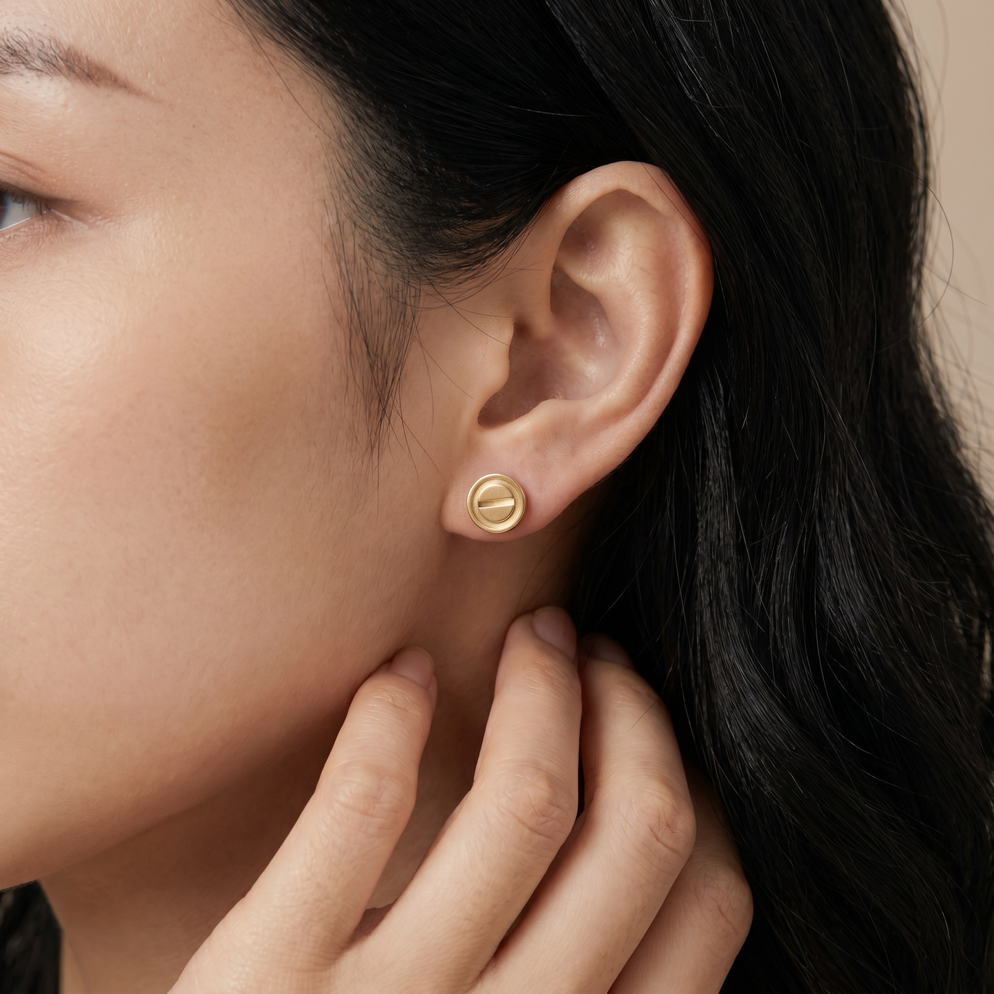 Love Stud Earrings