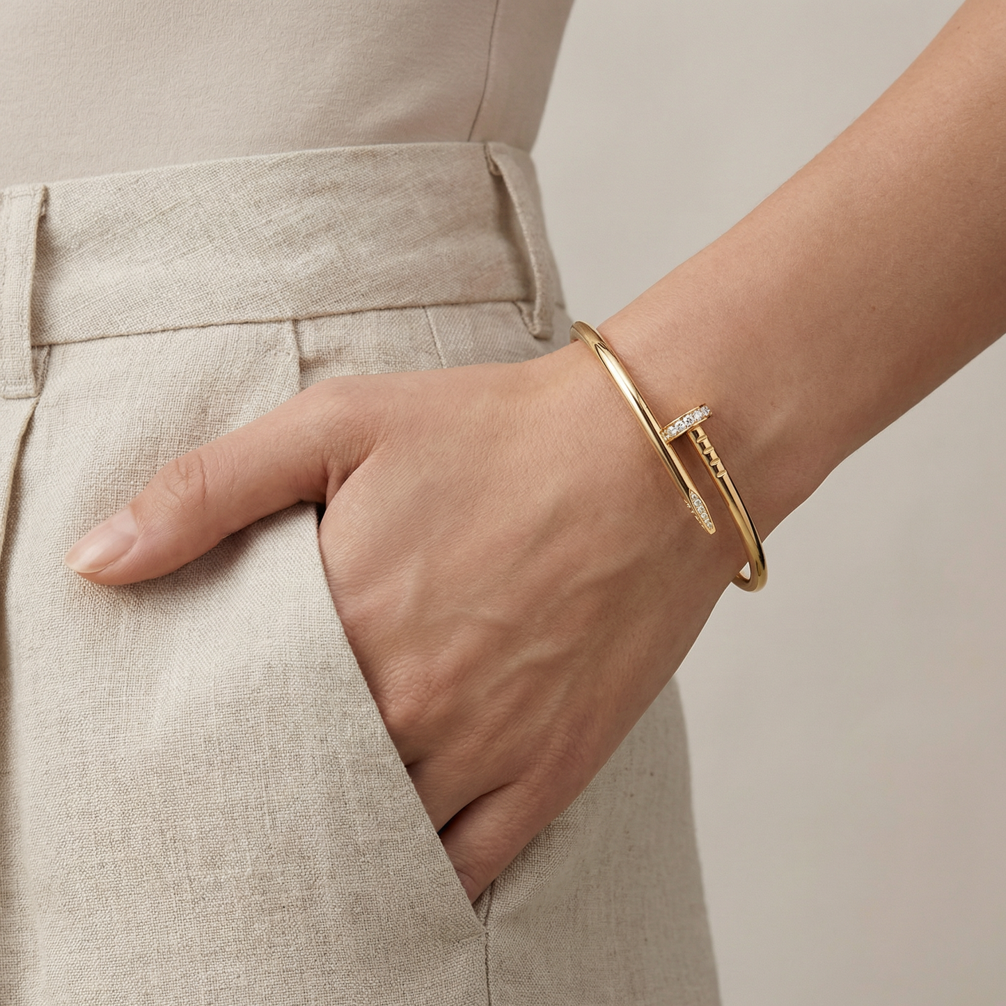 Juste Un Clou Diamonds Bracelet