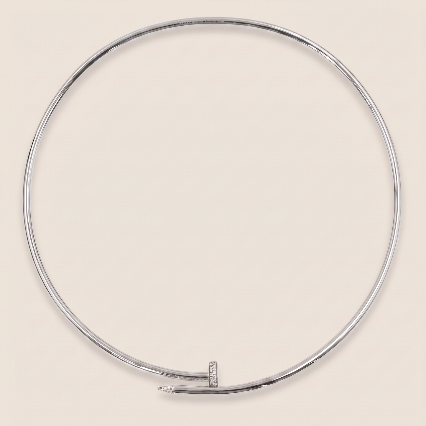 Juste Un Clou Torque Necklace