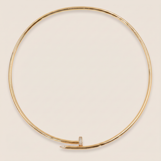 Juste Un Clou Torque Necklace