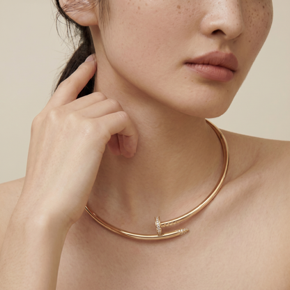 Juste Un Clou Torque Necklace