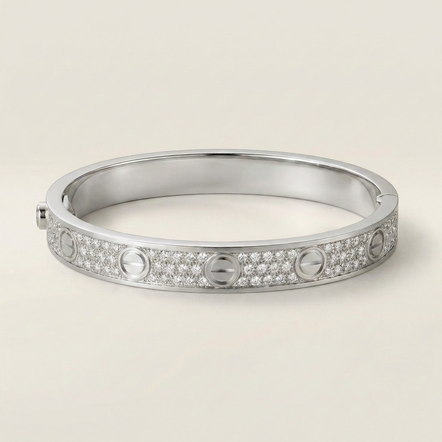 Love Diamonds Paved Bracelet