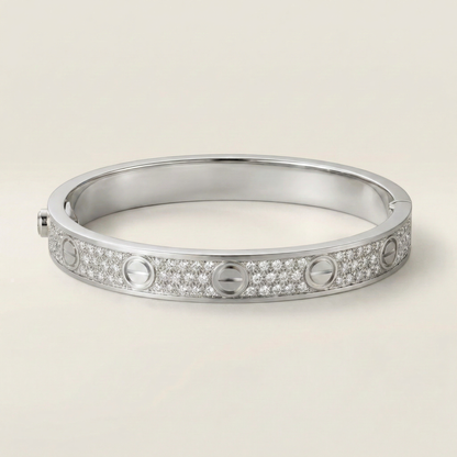 Love Diamonds Paved Bracelet