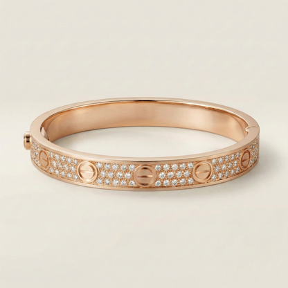 Love Diamonds Paved Bracelet