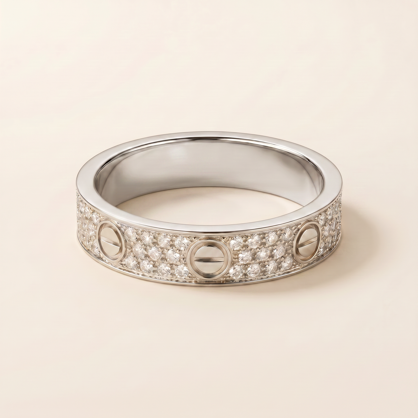 Love Pavé Band Ring