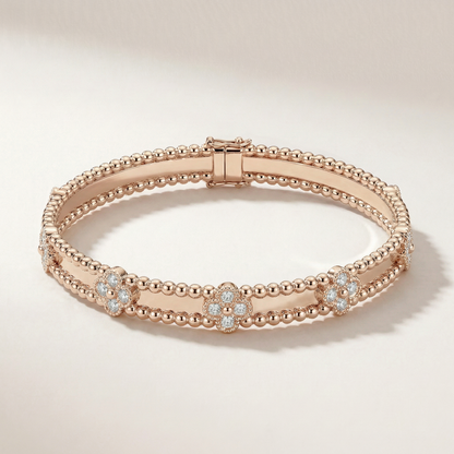 Perlée Sweet Clovers Pavé Bracelet
