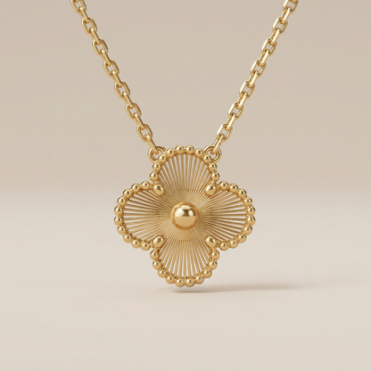 Vintage Alhambra Pendant Clover Necklace