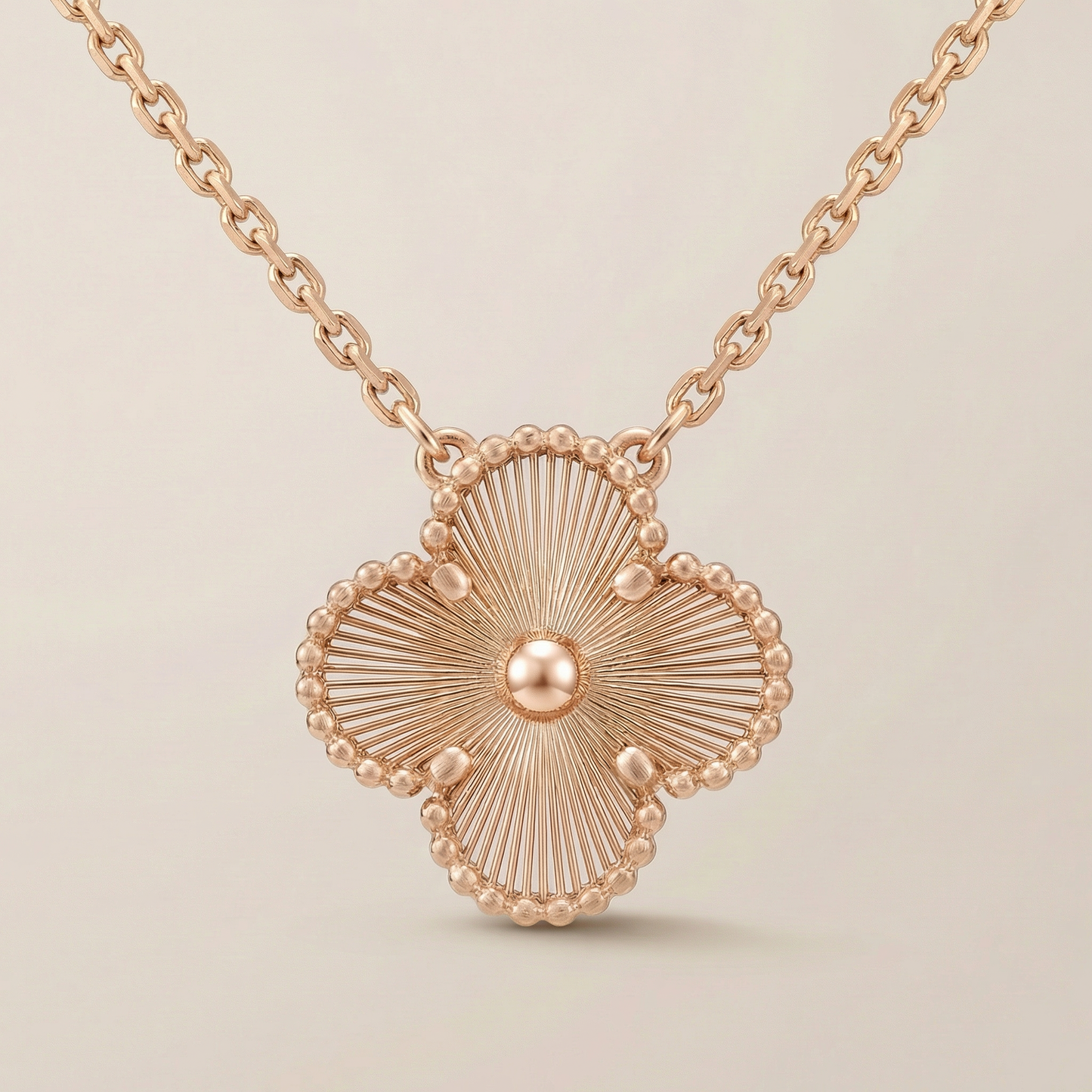 Vintage Alhambra Pendant Clover Necklace